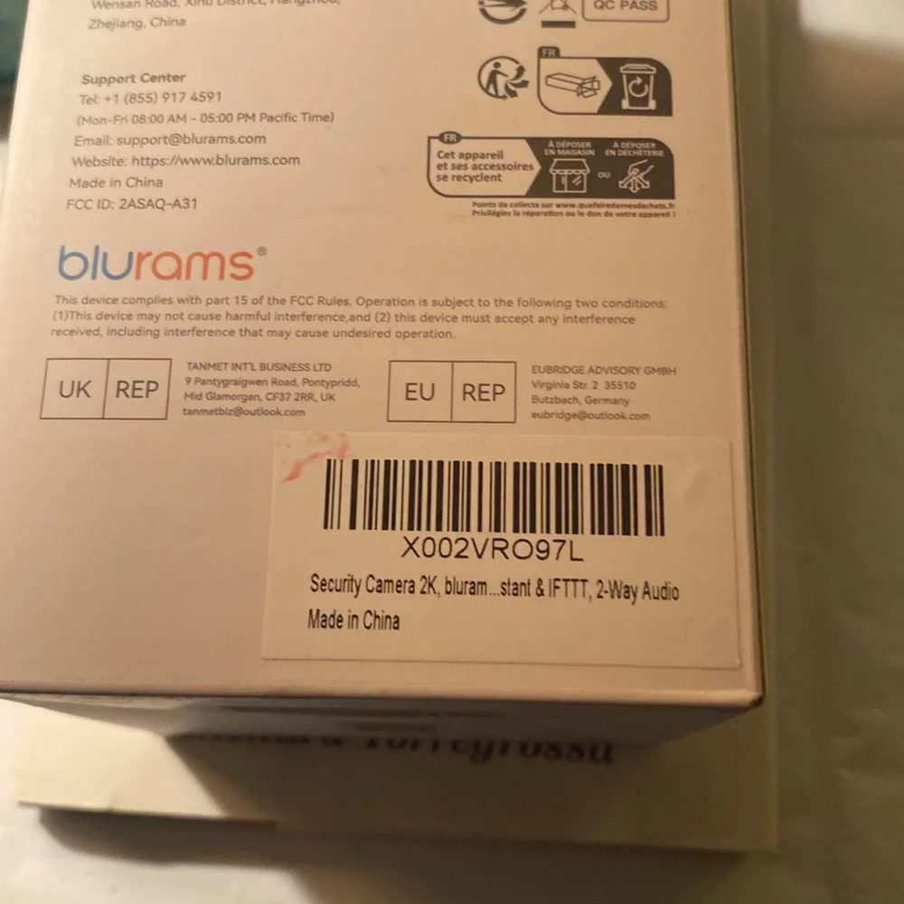 Blurams Dome Lite 2 Indoor Camera 2K White
